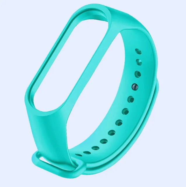 Strap for Xiaomi Mi Band 6 5 4 3 Sport Bracelet watch Silicone wrist strap For xiaomi mi band 3 4 5 bracelet Miband 4 3 5 Strap Teal