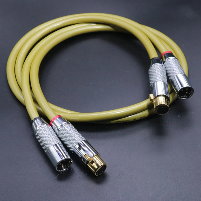 Hiend D102mkiii Silver Plated Xlr Balanced Cable Hifi Xlr Male To