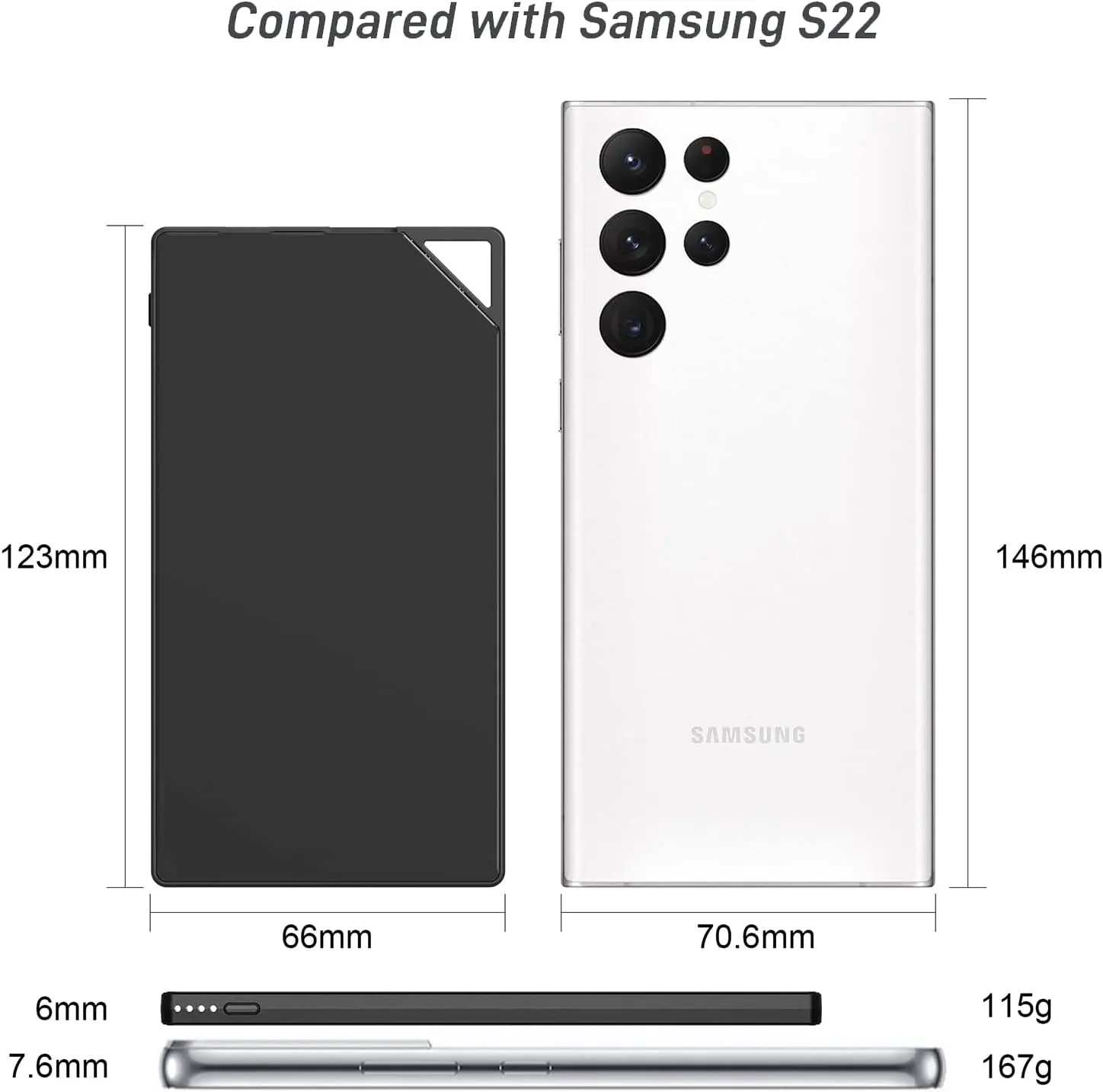 TNTOR 6mm Power Bank Slim 5000mAh Portable Power Bank Compact Mini Fast Charging for Apple iPhone 14 13 pr,Xiaomi Huawei Samsung