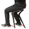 Wearable Height Adjustable Folding Invisible Seat, Exoskeleton for Walking Lazy Fishing Stool, Portable Power Waist Travel Stool 4