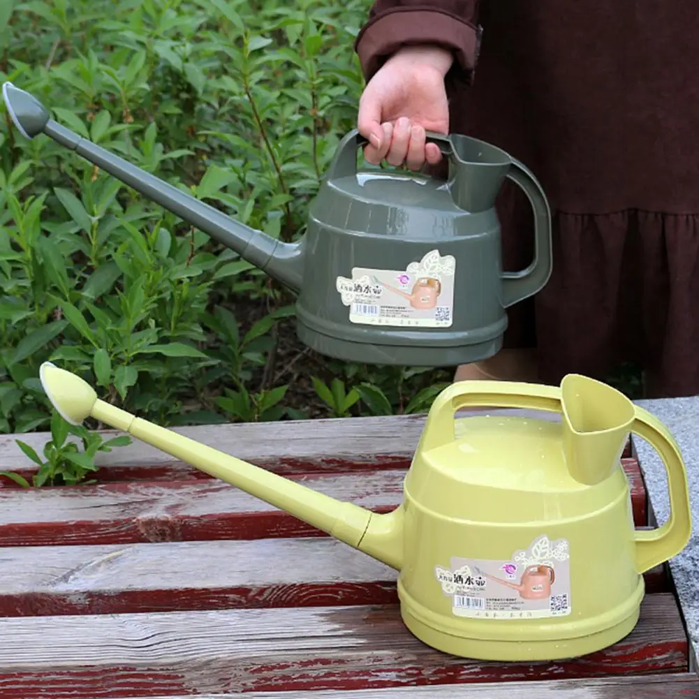 

Thickened Plastic Watering Long Spout Watering Jug Capacity Watering with Removable Spout Sprinkler Head Ideal for Home Garden