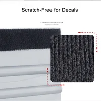 2Pcs Car Vinyl Wrap Felt Squeegee with Replaceable Felts Film Stickers Decals Wallpaper Applicator Scraper Window Tinting Tool 2