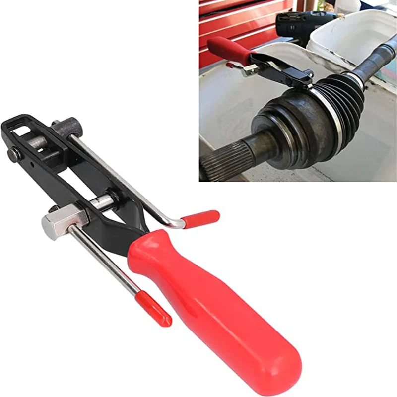 Car ATV Auto Joint Banding Boot Axle Clamp Tool Half Shaft Boot Band Buckle Clamps Repair Install Tools Axle Clamp cv boot clamp