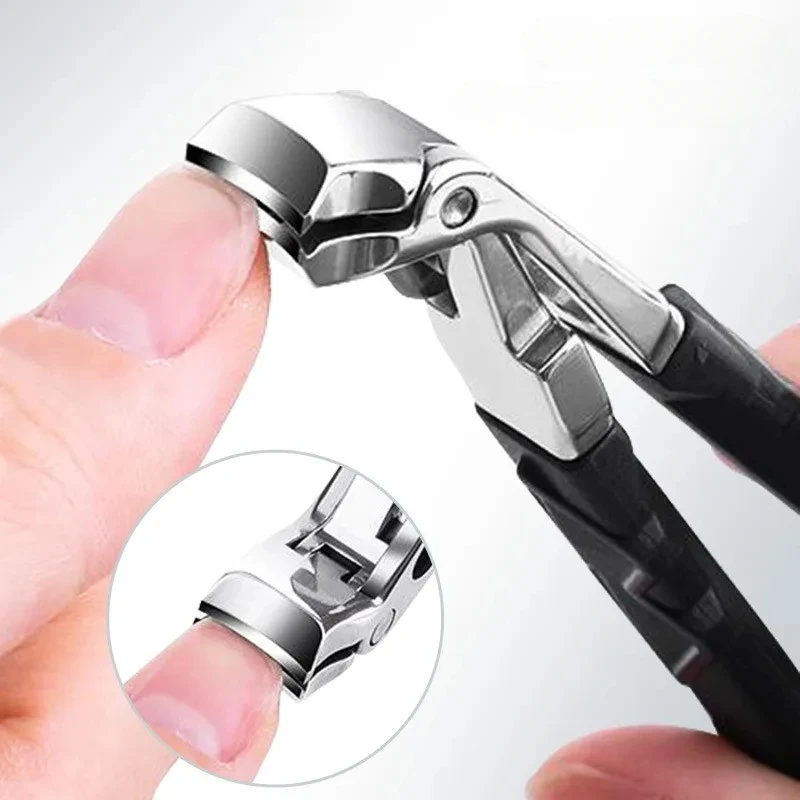 New Anti-Splash Nail Clippers Large Thick Hard Special Nail Clippers Diagonal Pliers Scissors Household Manicure Tools