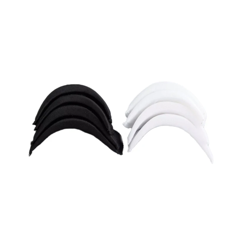 Description Picture 4 of item1Pair Foam Sponge Shoulder Pads Sewing Set-in Shoulder Pads For Women Men Jacket Blazer T-Shirt Clothing Garment Accessories