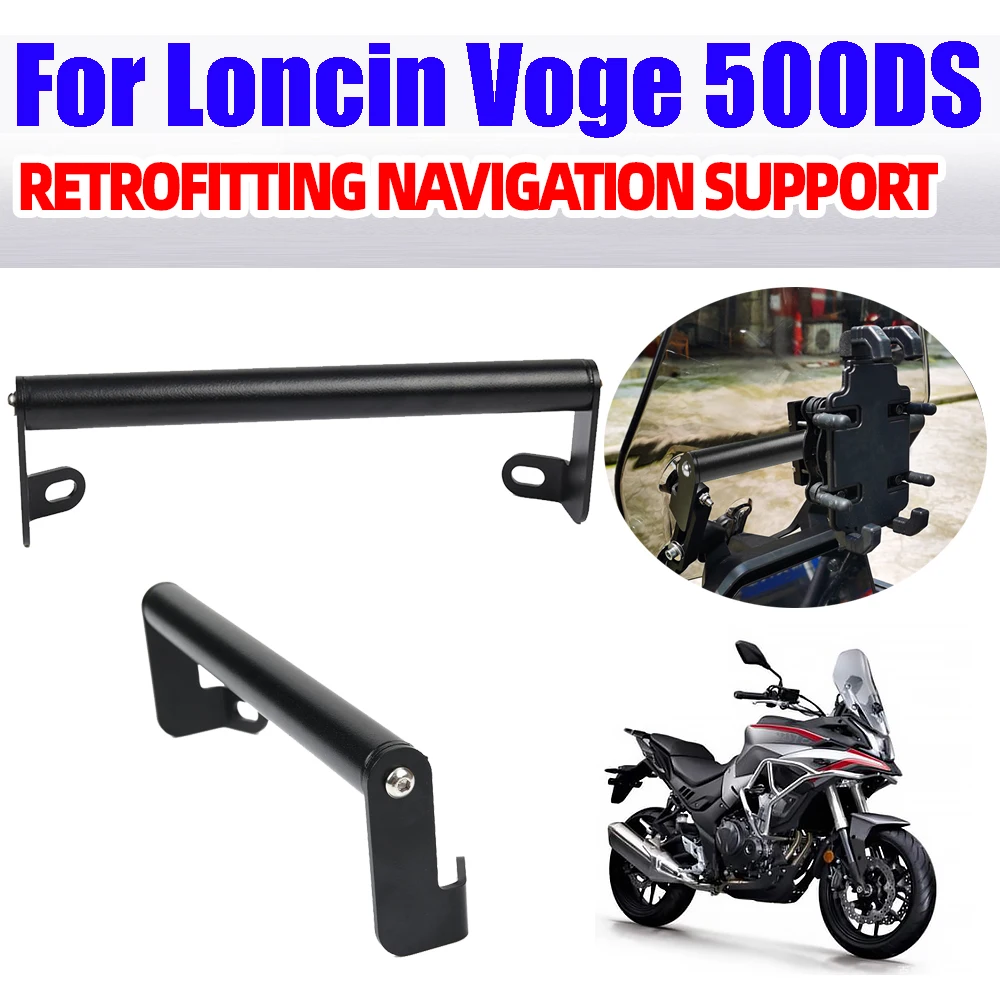 Staffa Supporto Navigatore GPS Per Moto VOGE: Per Valico 900DSX, DS900X, Base In Metallo Antivibrazione