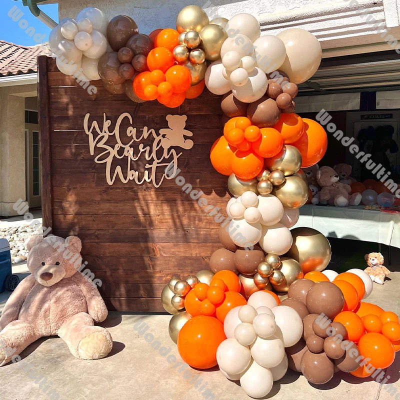 

DIY Halloween Themed Balloon Arch Kit Baby Shower Decorations Latex Foil Balloon Garland Wedding Birthday Party Bridal Shower