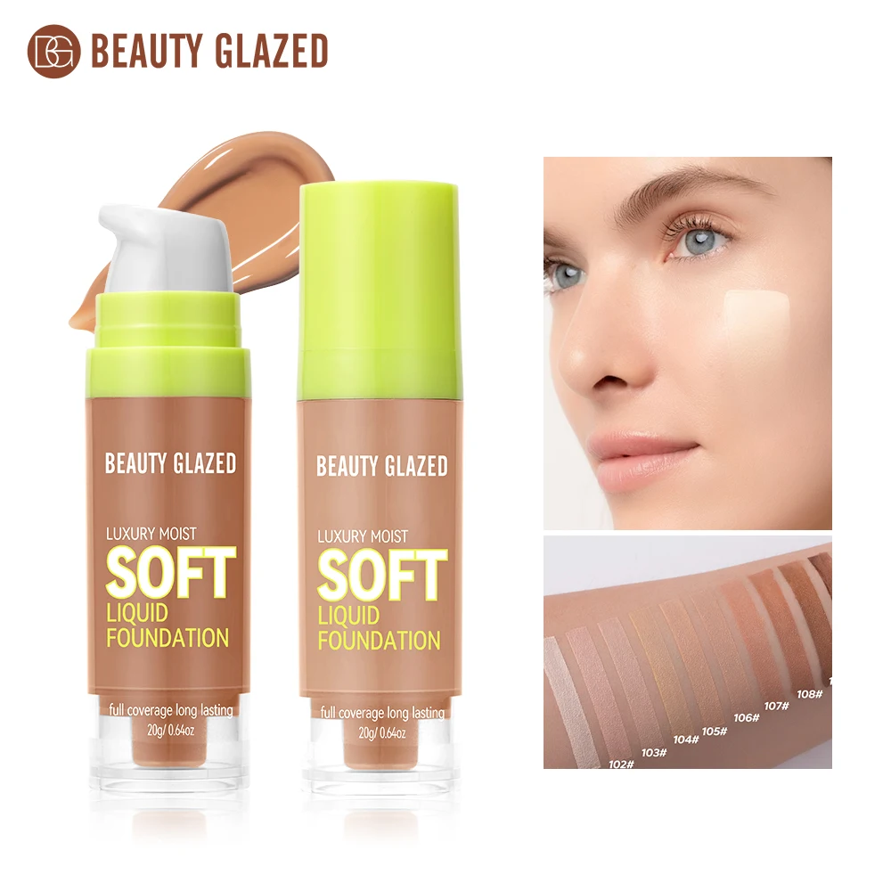 Beauty Glazed Full Coverage Matte Waterproof Foundation
