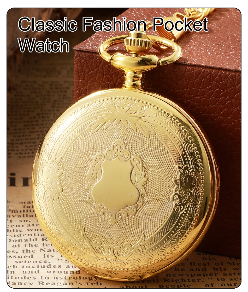 Reloj De Bolsillo De Cuarzo Auténtico Con Números Romanos Reloj De Bolsillo De Cuarzo Auténtico Con Números Romanos