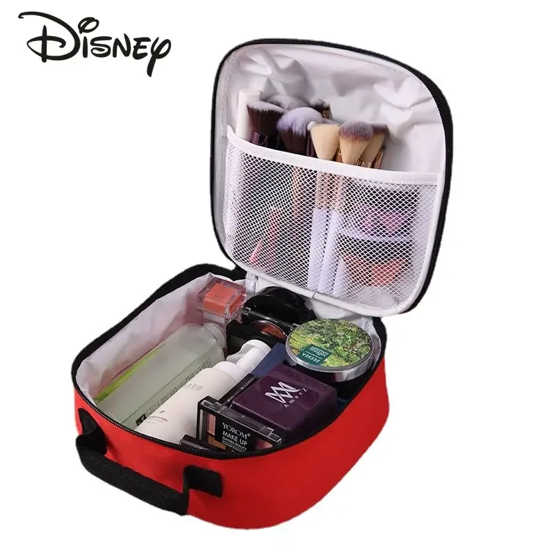 Disney Mickey New Makeup Bag Fashionable and High Quality Multi Functional Wash Bag Large Capacity Portable Travel Storage Bag