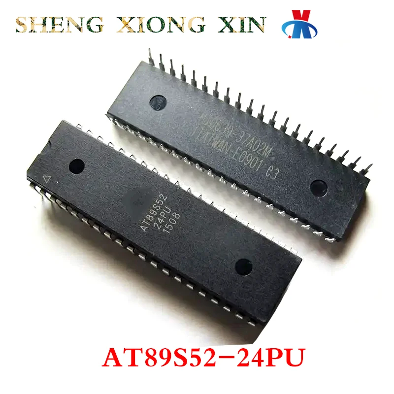 

5pcs/Lot 100% New AT89S52-24PU 8-bit DIP-40 8-bit Microcontroller -MCU AT89S52 89S52 Integrated Circuit