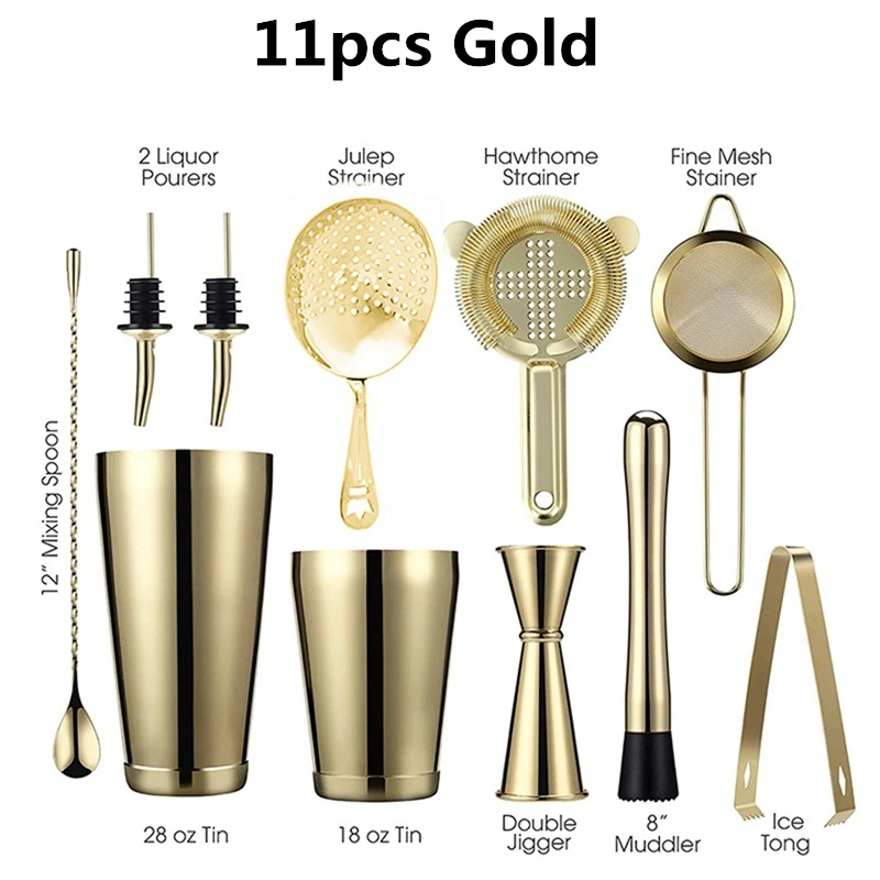11pcs Gold