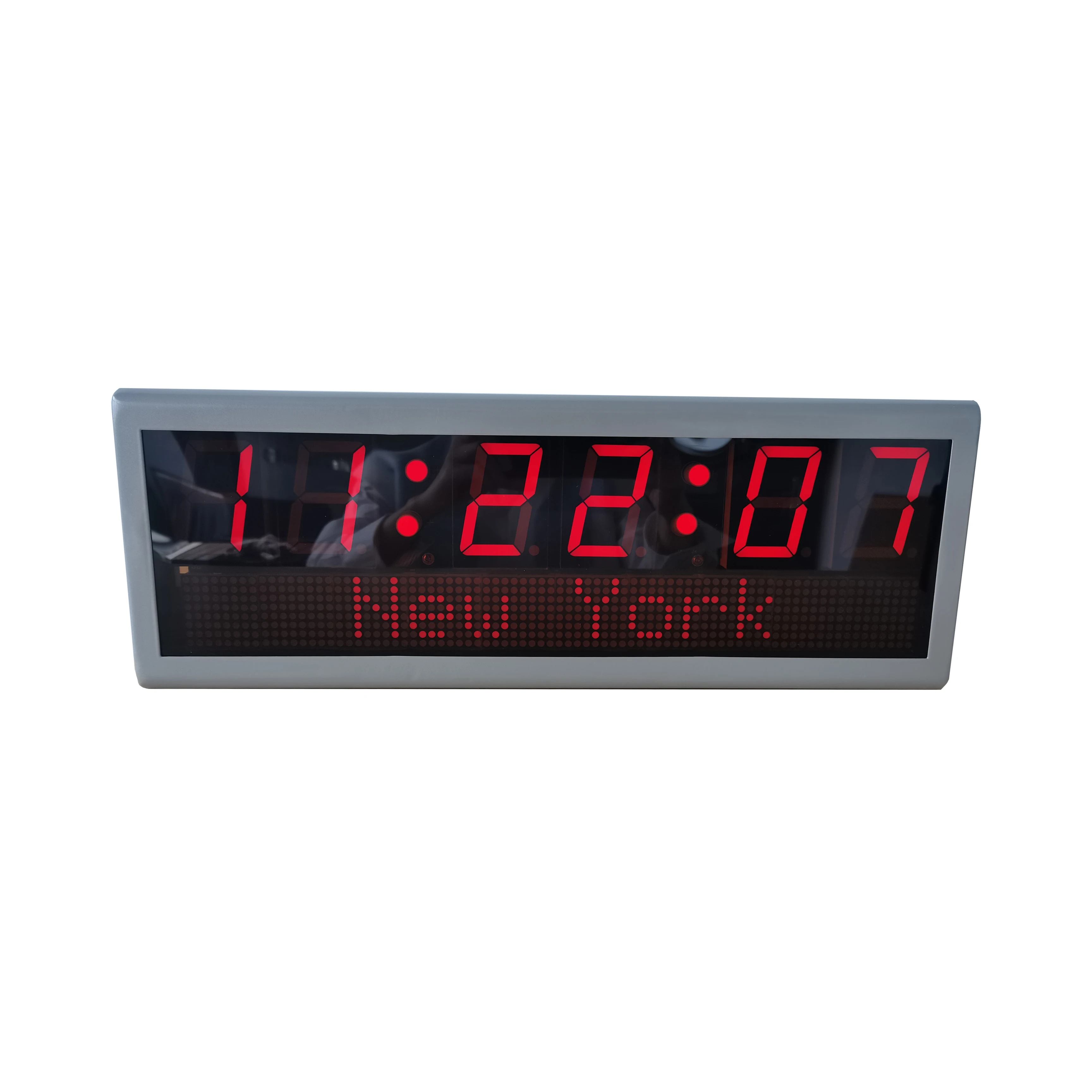 Digital IP PoE Clock, Synchronized, Automatic Daylight Saving