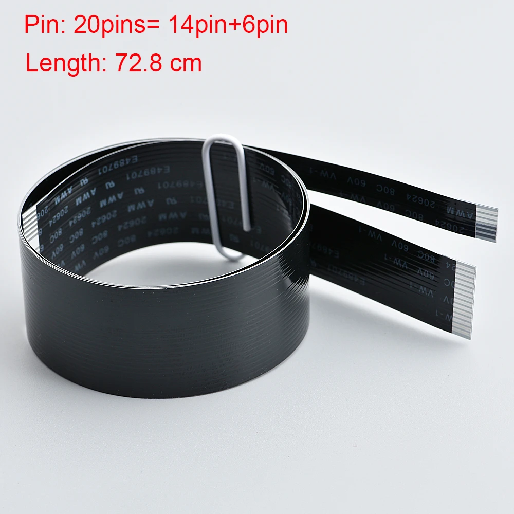 Cabo Flexível Liso Cabo Flexível Cabo Flexível do Cabo Flexível do Cabo Flexível do Varredor Cis Ccd para hp M1536 P1566 P1606 Cp1525 Cm1415 415 M175a M1530 50 Peças - Imagem 2