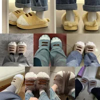 Multi-colors qualited tiger paw slippers home woman winters cotton shoes chunky Wide Feet Suit 3D Cat Claw Slippers - Image 2