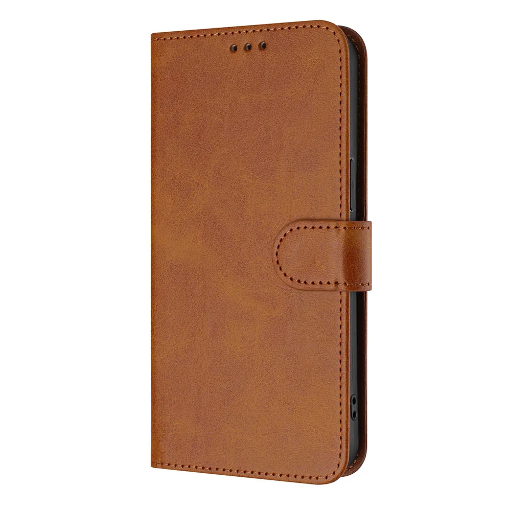 Premium RFID Leather Wallet Flip Case - Sleek and Secure Phone Protection