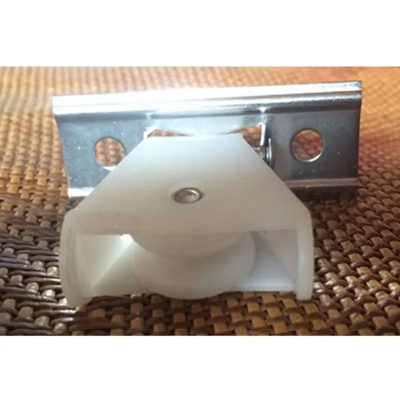 Bamboo Curtain Splint Reed Rolling Window Pulley +Copper Core Lock Catch Kit Buckle Gear Power Elevator Fittings גלגלת לרשת חלון Window Pulley