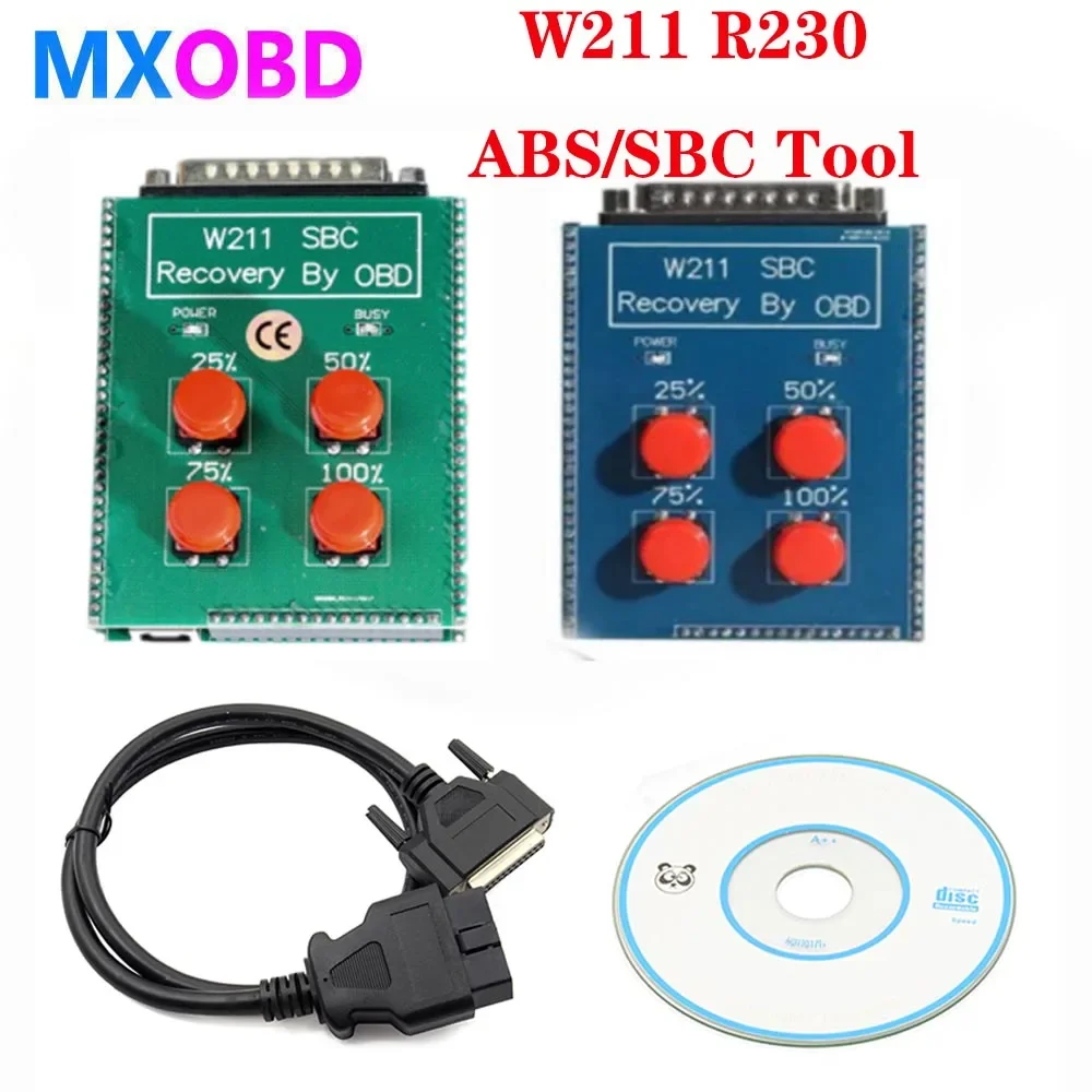 Green Pcb Blue Pcb Sbc Reset Tool Per Mercedes-Benz W211 R230 Abs Sbc Reset Tool W211 R230 Recupero Da Obd