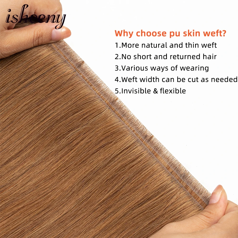 Isheeny Straight Long Tape Weft Hair 12