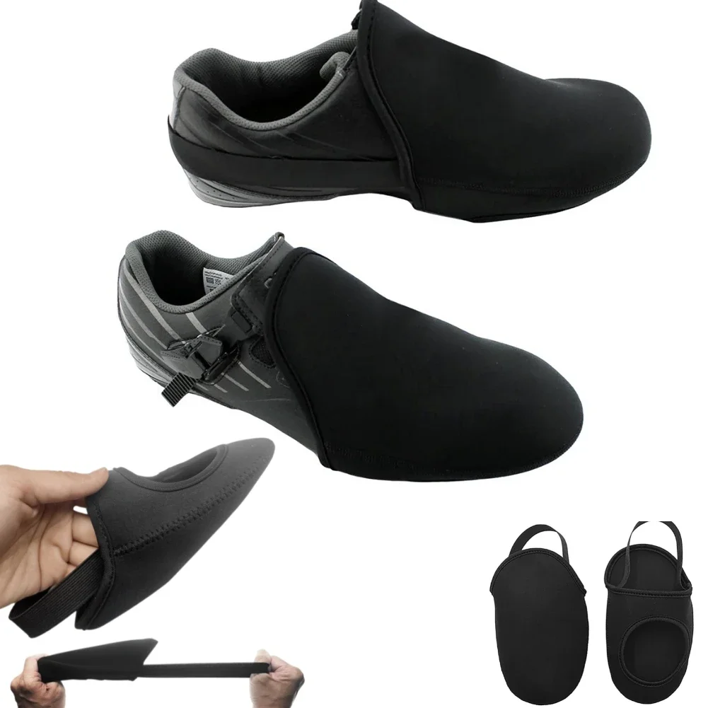 Mountain Road Bike Shoes Cover Half Toe Lock Windproof Bicycle Protector Boot Case Cycling Overshoes Bike Accessories
