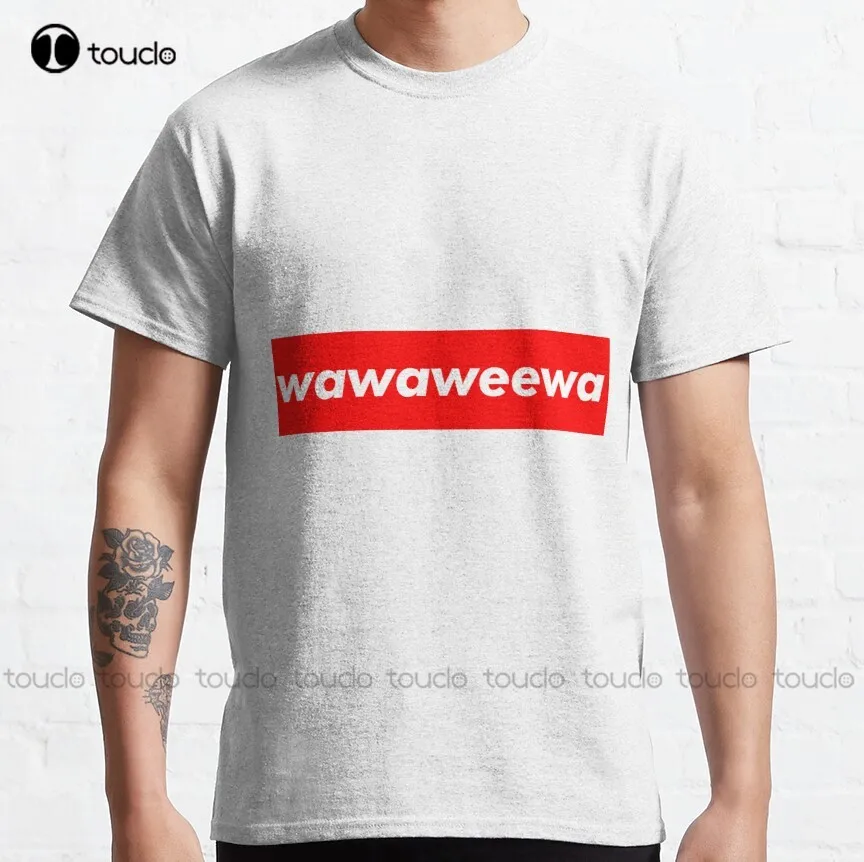 Borat Waweewa Classic T-Shirt Mens Workout Shirts Custom Aldult Teen Unisex Digital Printing Tee Shirt Xs-5Xl Classic Tshirt