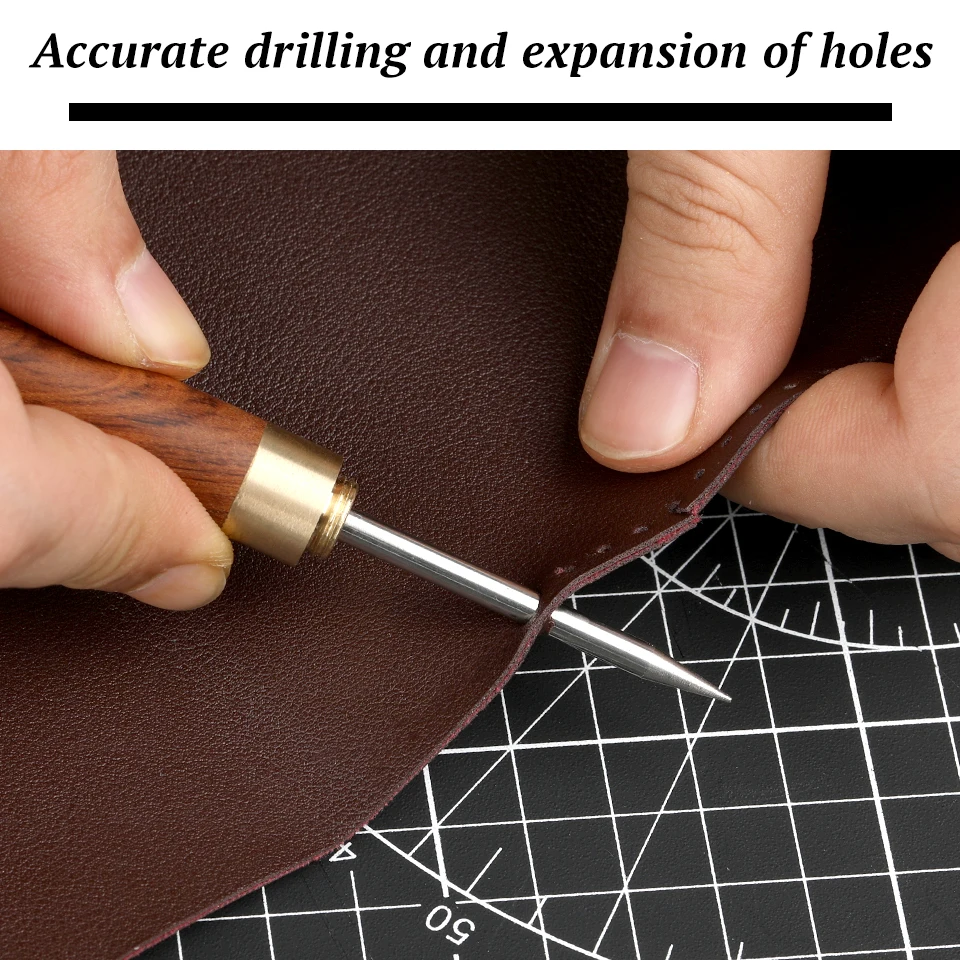 Leather Sewing Awl Stitching Tool Hole Puncher For Handmade Tent Shoes Repairing MIUSIE