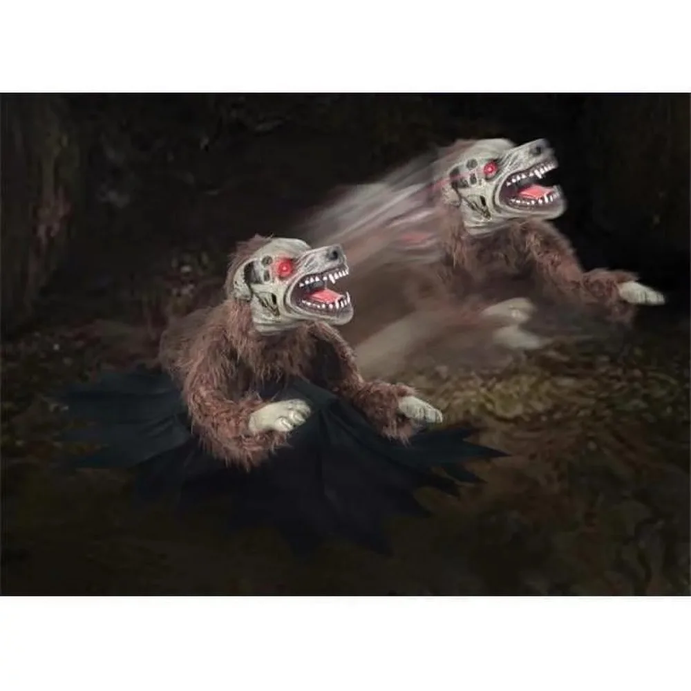 

Lunging Mad Dog, halloween decorations for home
