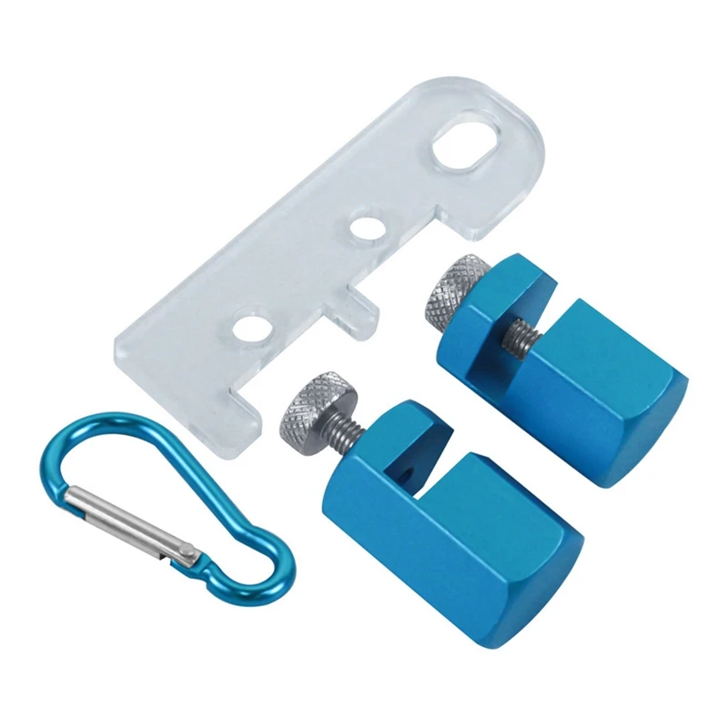 Framing Square With Holder-Carabiner Stair Guages Knobs Framing Tool Rafter Gauge For Stair Stringer Layout Tool N24R