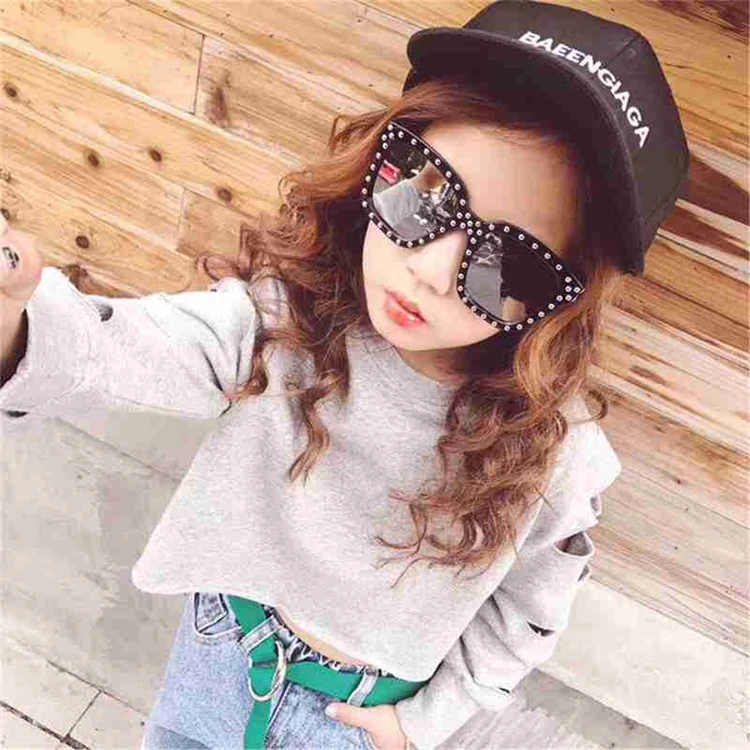 MOSILIN Brand Kid Sunglasses Children Boys Girls Cute Mirror Baby Circle Sun Glasses Flowers Frame UV400 Mirror Eyewear (11)