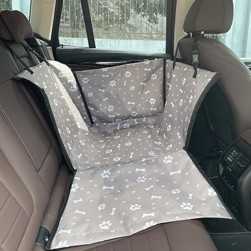 Dog Car Seat Cover Hammock For Dogs In The Car Transportin Pet Puppy Seat Basket Dogs Cats Waterproof Mat Bag