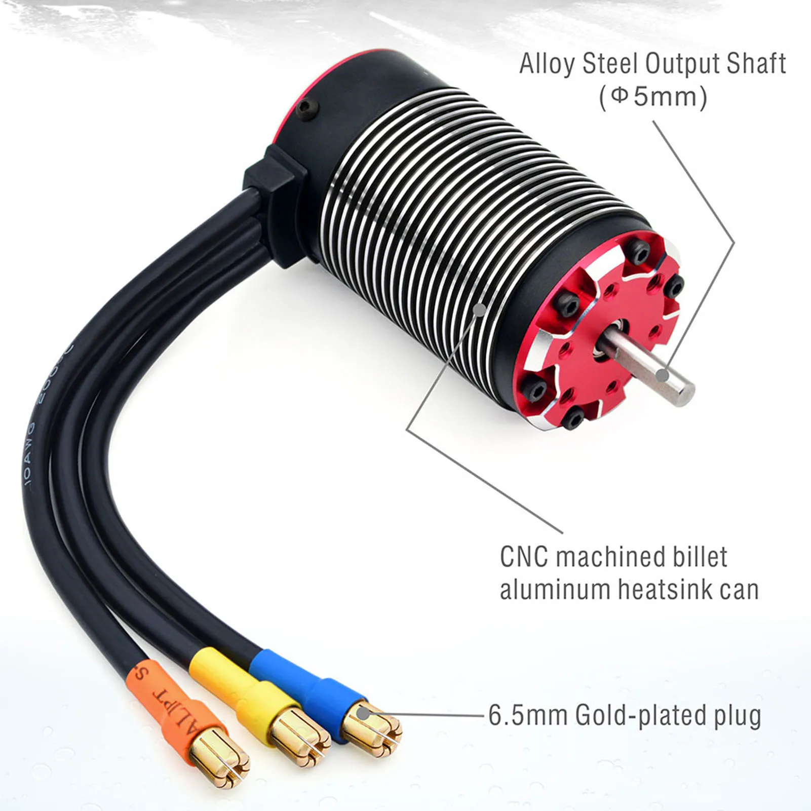 RC ブラシレスモーター 1450KV 強力なねじり 4092 ブラシレスモーター