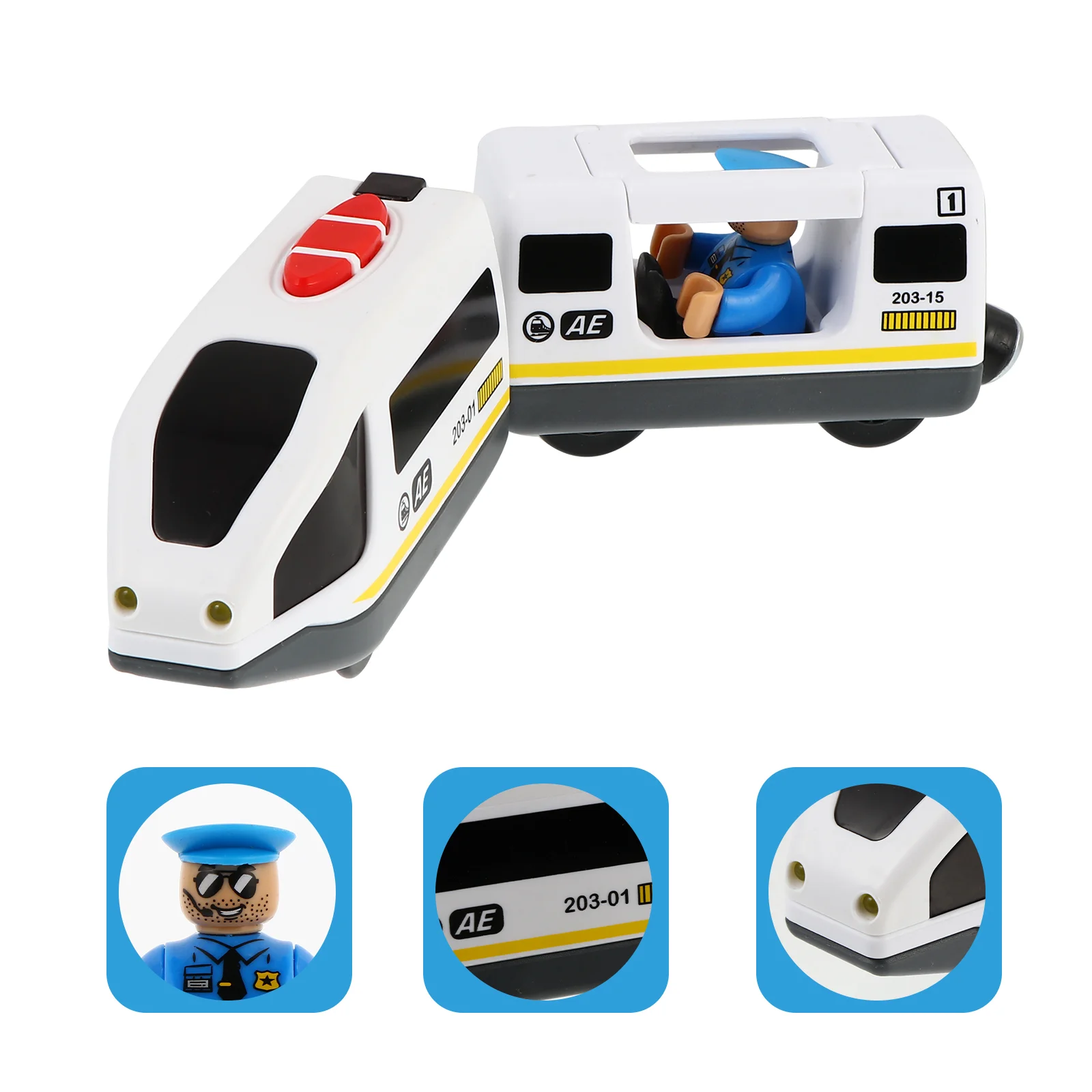 Magnetic Locomotive Action Locomotive Train Engine Travel Train Set Children Electric Train for Toddler Children Train Plaything