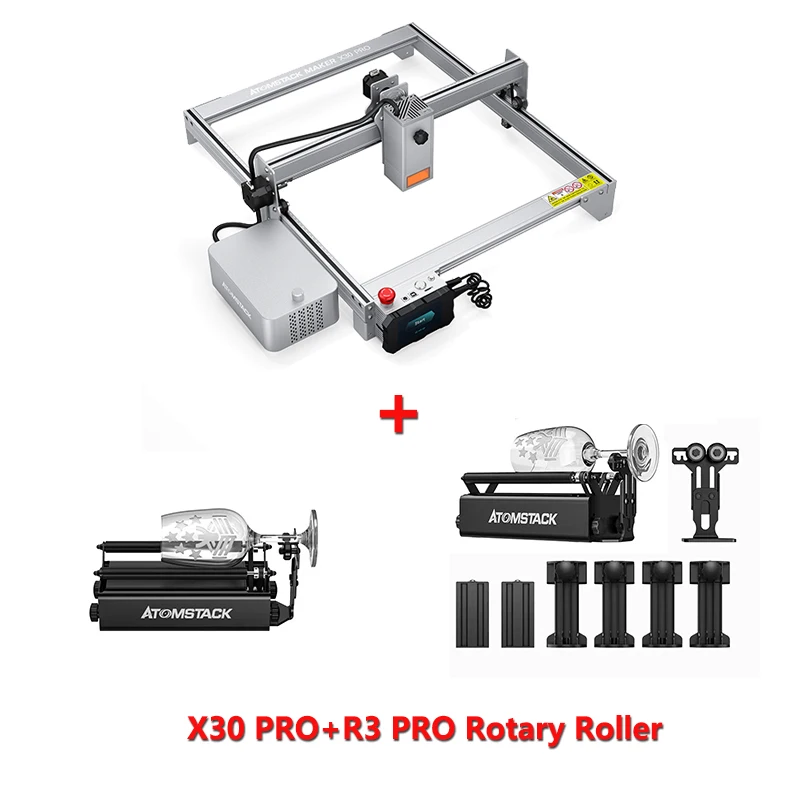 Atomstack S 30 PRO 6-core laser engraving machine with 30W diode is very  fast. 