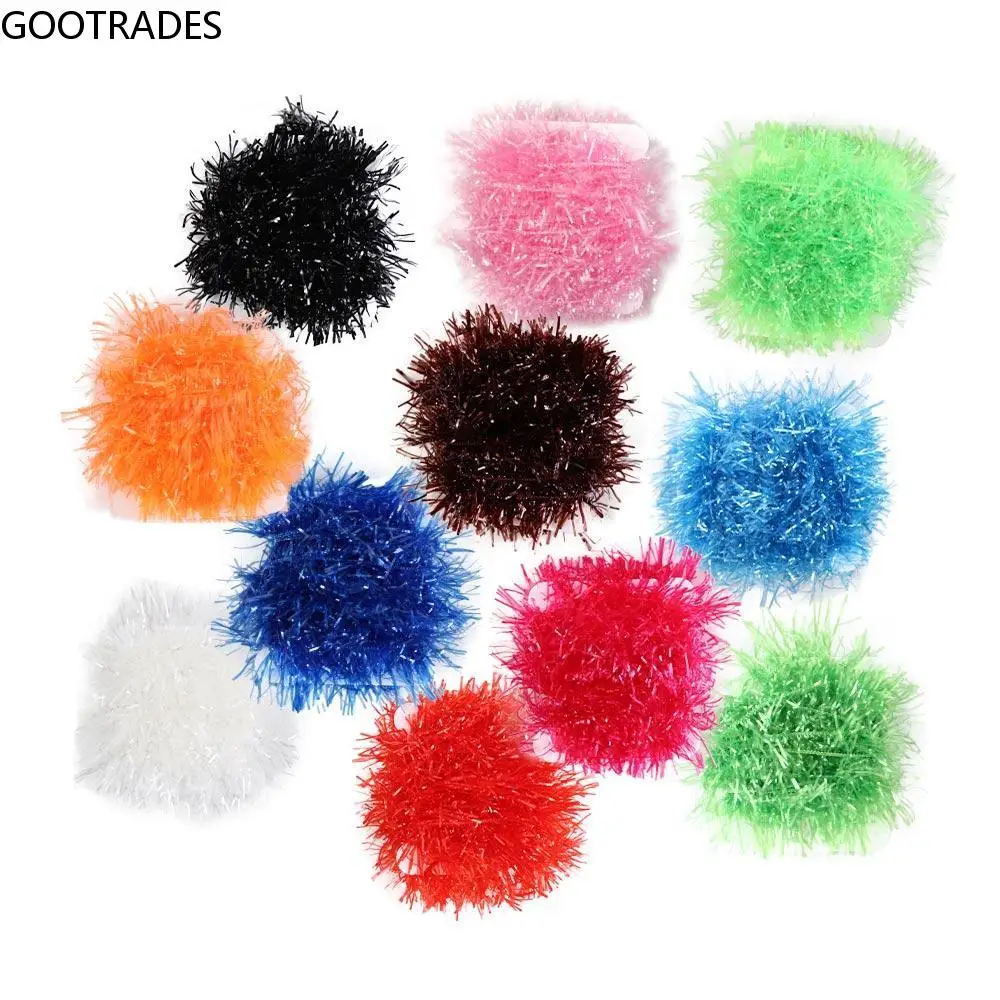 

1PC Sparkle Fly Fishing Tinsel Fly Tying Thread Bass Pike Lures Fishing Accessories