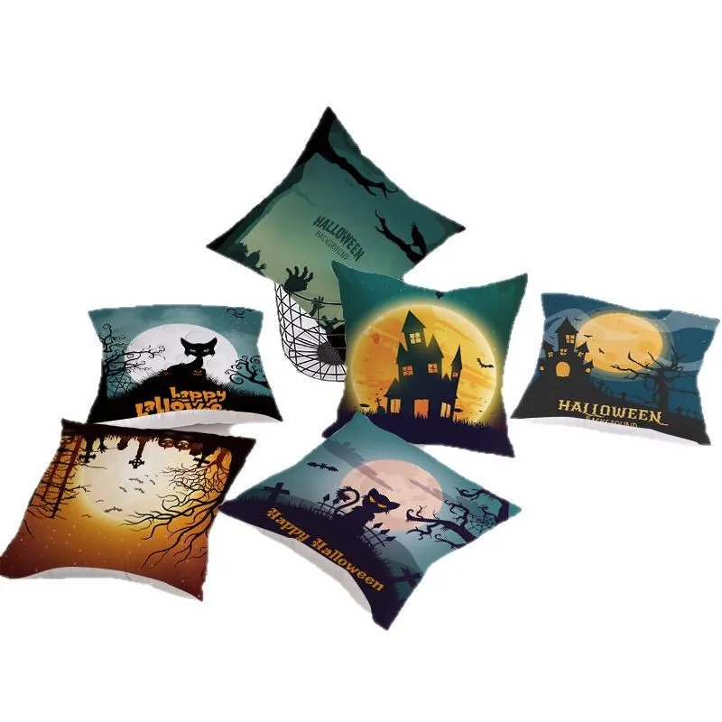 Digital Print Plush Pillow Cover 5