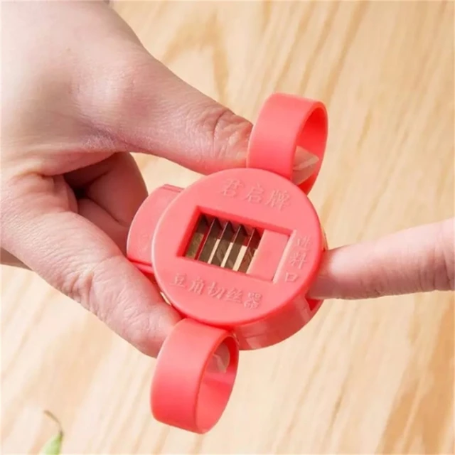 Bean Slicer Designed Just for Runner Beans Cutter Green Bean Vegetable Runner Slicer Cutter Stringer Remover Peeler Kitchen Tool - Image 5