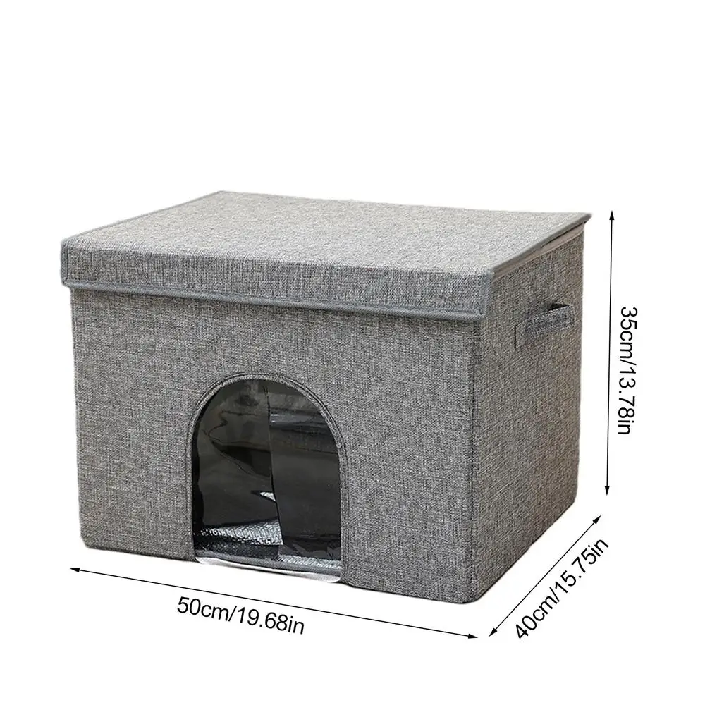 Foldable Cat Cooling House With Ice Pack - Weatherproof Outdoor Pet Shelter