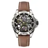 Boderry Urban Men's Titanium Watches Top Brand Fashion Skeleton Automatic Mechanical Waterproof Watch Hi-beat 72H Power-reserve 4