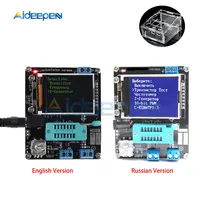 GM328A GM328B Transistor Tester LCR Diode Capacitance ESR Voltage Frequency Meter PWM DIY Kit with Case 1