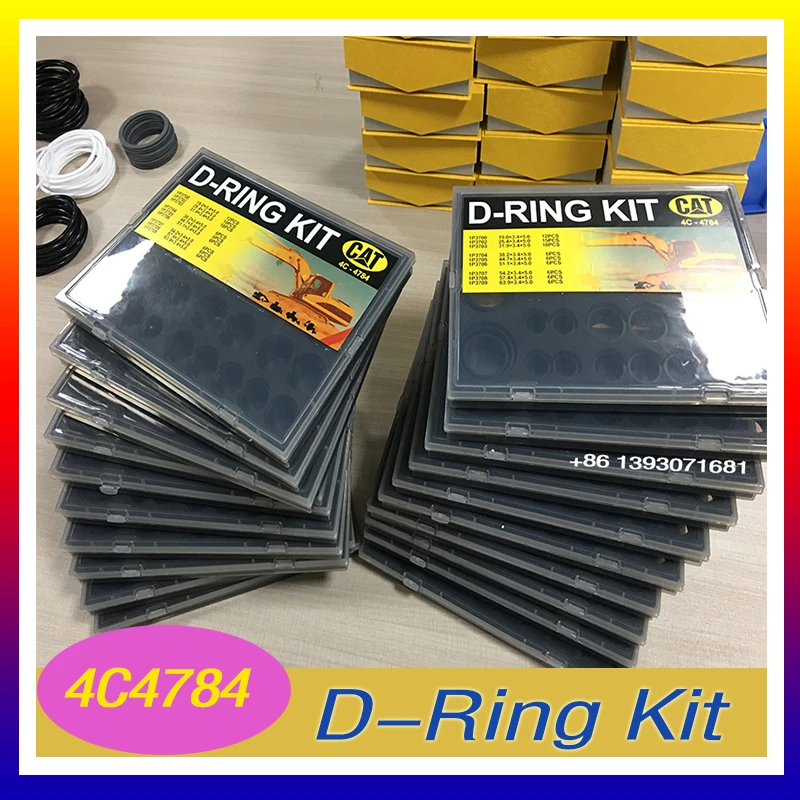 4C 4784 Excavator Oil Seal Box 4C4784 D ring Kit 4C4784 O ring Box 1P3700 1P3702 1P3703 1P3704