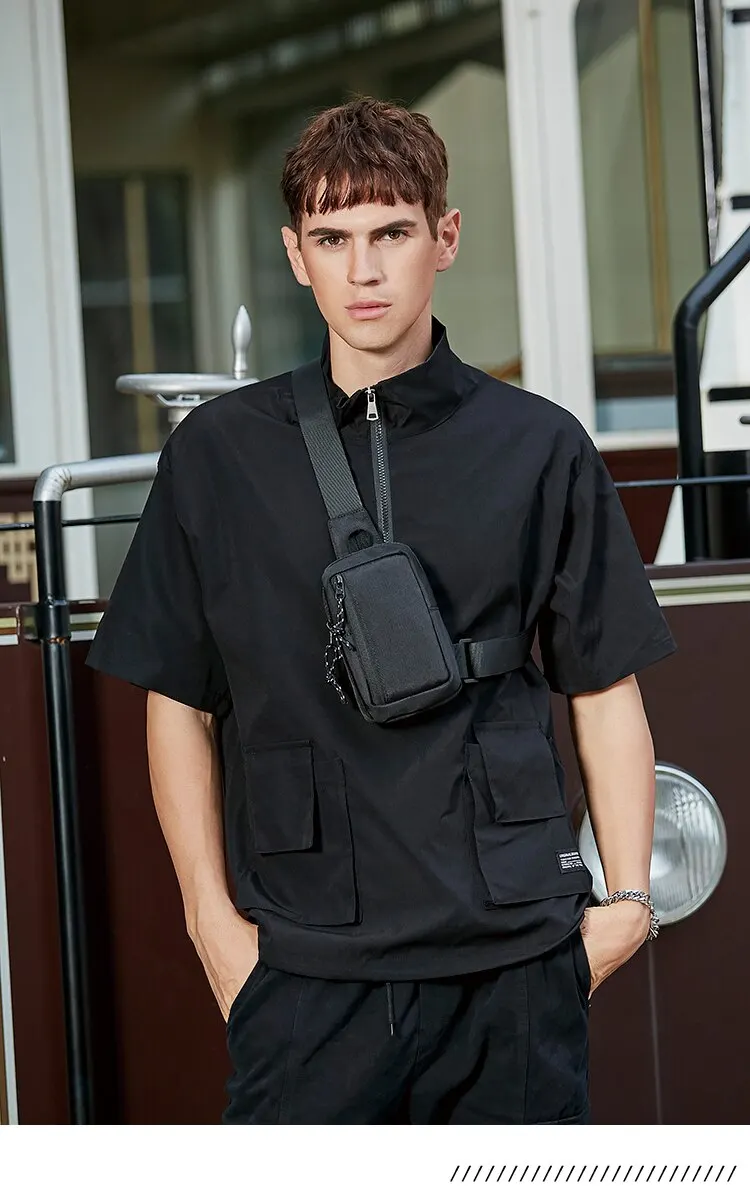 S021e3e4387f44c859adf6ac3bf76f059n Crossbody Bag Men's Trendy Brand Japanese Street Trend Sports Mini Chest Bag Ins Men's Diagonal Shoulder Bag Simple Cross Bag Mallzona