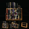 Multiple Styles PUBG Metal Gun Keychain AK47 Gun Weapon Model Alloy 98K AWM Barrett Light Key Chain Car Pendant Gift Toy for Kid 6