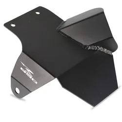 Rear Shock Heat Shield Exhaust Pipe Protection Cover for Adventure Motorcycle Accessories (Black 890ADVENTURER)