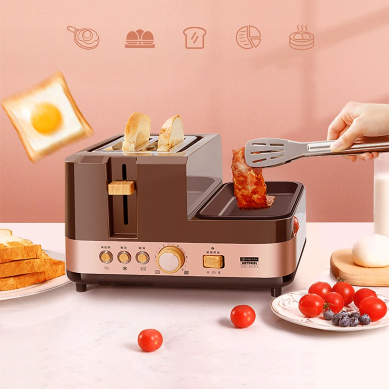 hx-5091-4-in-1-multifunction-electric-breakfast-machine-toaster-sandwich-machine-household-frying-pan-bread-maker-egg-steamer