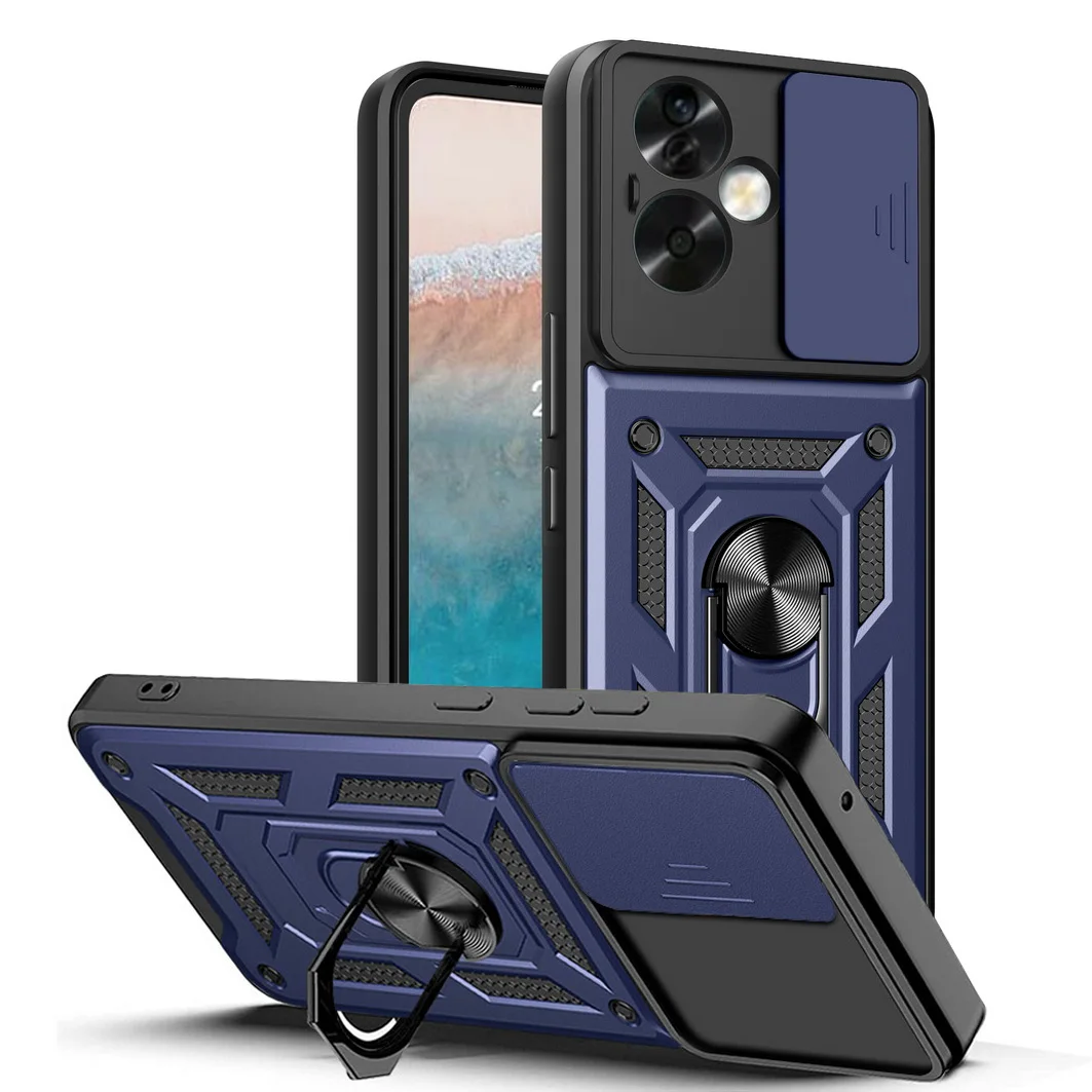 Durable Armor Hybrid Ring Camera Protect Case