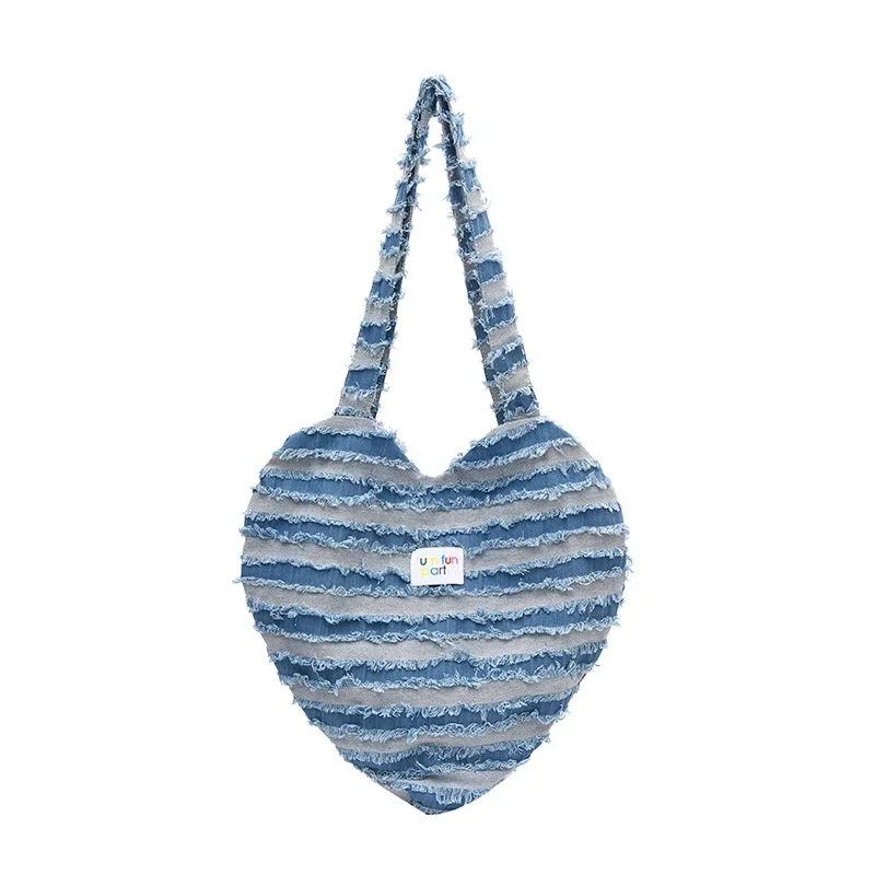 thumbnail image 1 of Bolso de hombro de lona 2024, nueva versión coreana, de moda, sencillo, para mujeres de Internet, bolso de mano para llevar al trabajo, 1 of 5