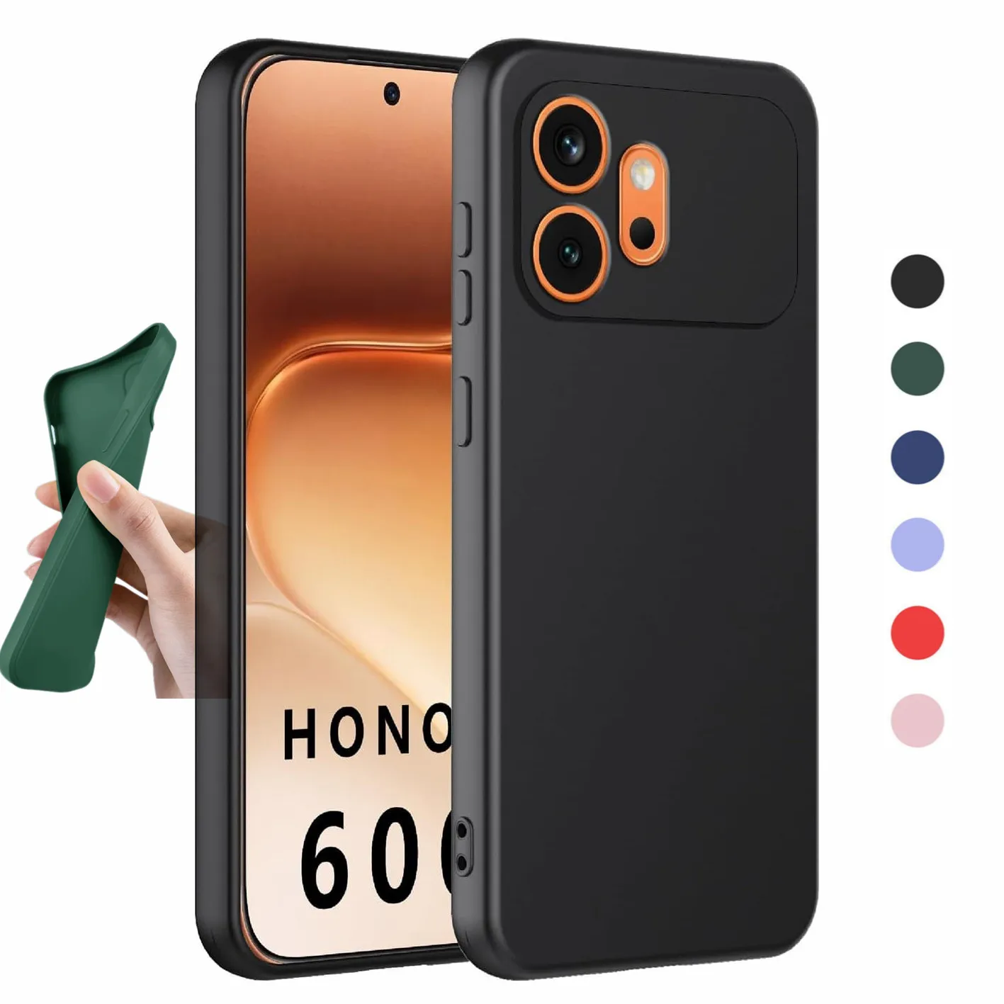 Colorful Flexible Liquid Silicone Protective Phone Case