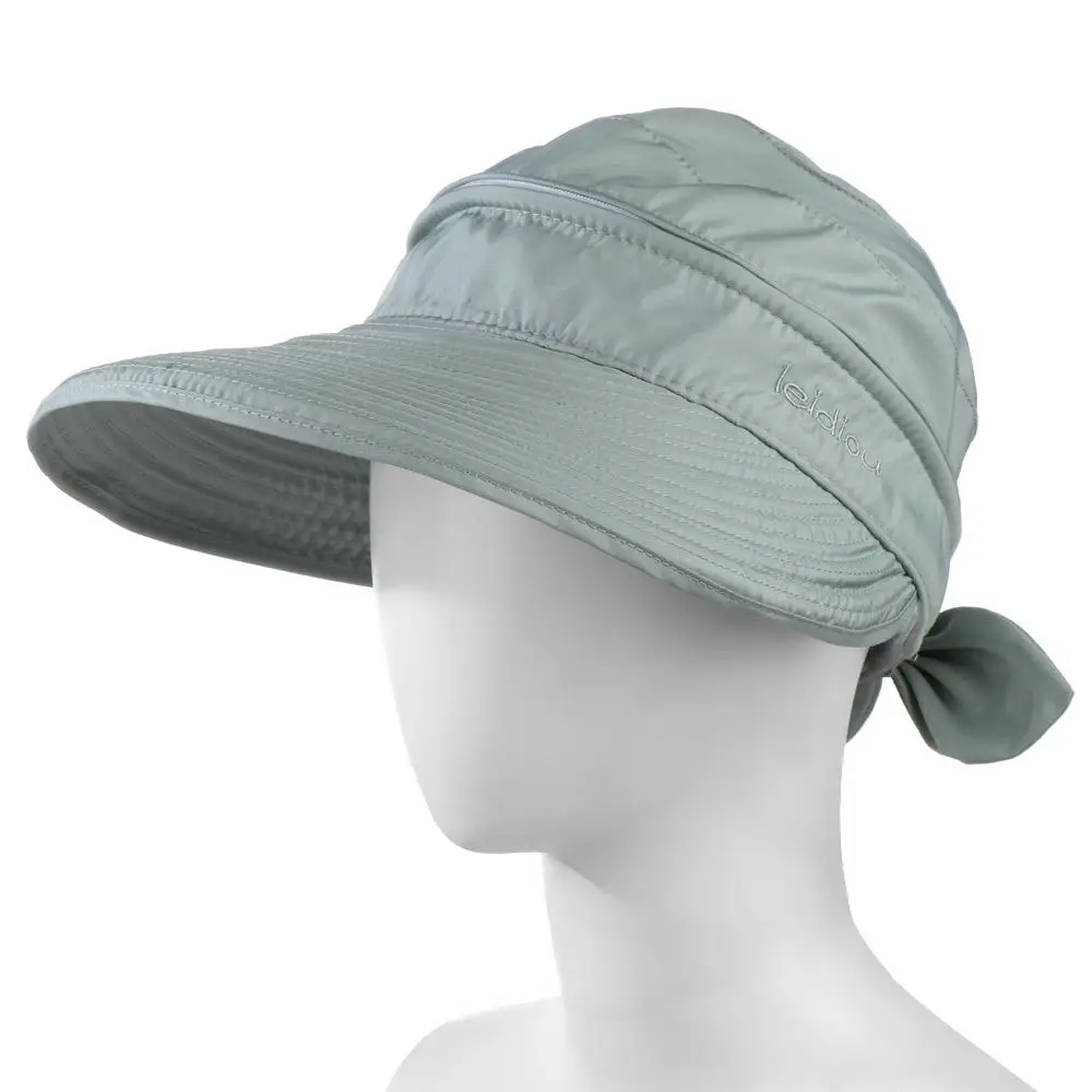 MAKFORT Zonnehoed voor dames, zonnehoed, strandhoed, zomerhoed, brede rand, zonnemuts, vrouwen, opvouwbare hoed, outdoor, stoffen hoed, B-beige, 55/60 cm