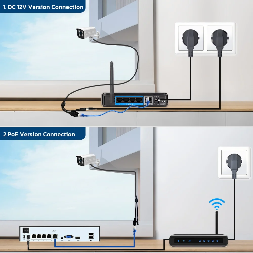 كامل HD 5MP 3MP 2MP في الهواء الطلق رصاصة مراقبة P...