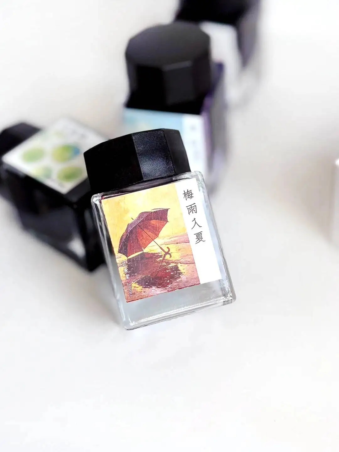 Yunjingtang 시즌 28호 크로마토그래픽 만년필 잉크, 비탄소 잉크 20ml